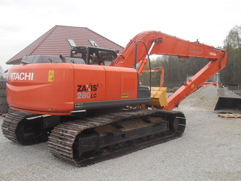 ルルル Koparka HITACHI ZX280LC LONG S | PETERMASZYNY Piotr Bera